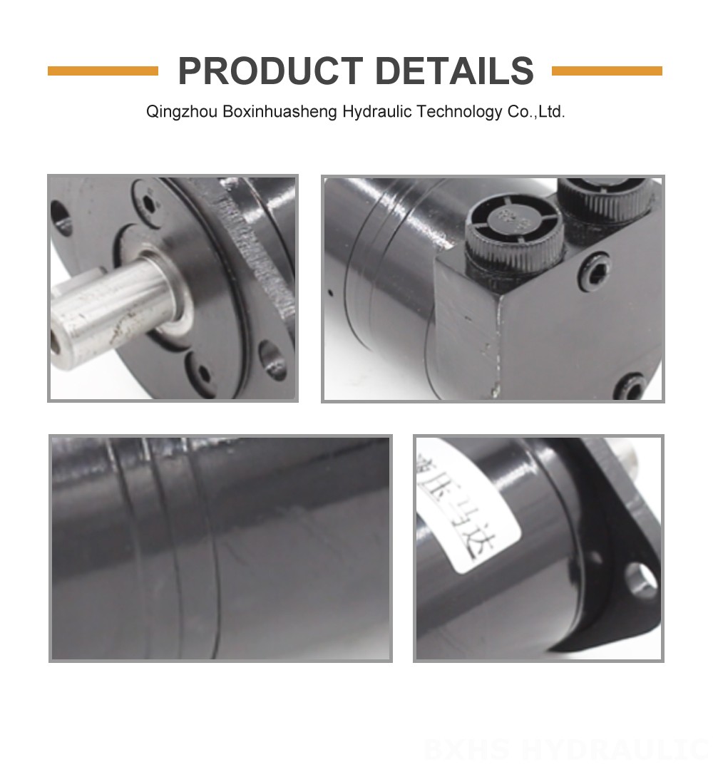 BMM_Cycloid Hydraulic Motor 8 cc/r 14 Lpm Hydraulic Motor detailed image
